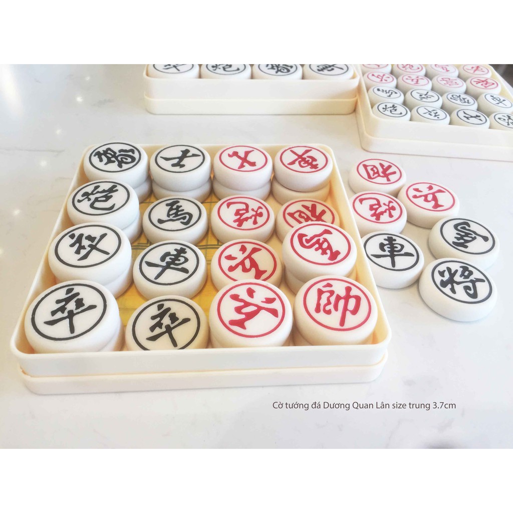 Cờ tướng đá Dương Quan Lân size trung