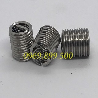 Combo 10c ren cấy, ren giả,helicoil M14 chất liệu inox 304