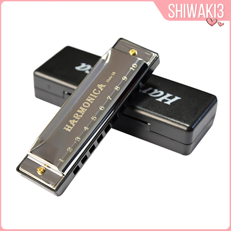 Kèn Harmonica 10 Lỗ Shiwaki3 Chuyên Dụng