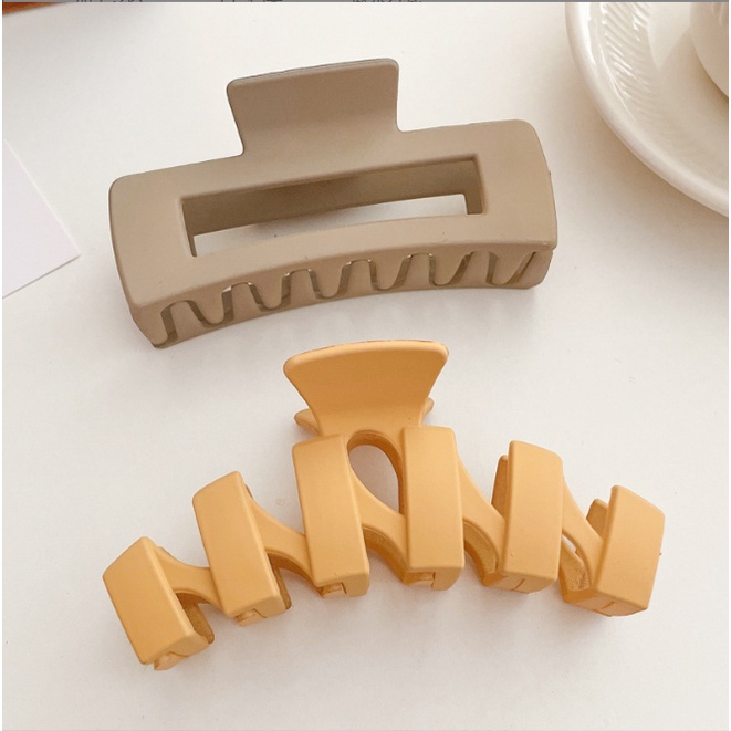 [Sỉ] Kẹp càng cua màu trơn, loại lớn kiểu hàn quốc