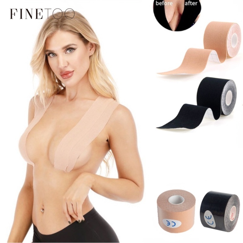 Cuộn băng dán nâng ngực TakeTalk chống thấm nước không dây 500cm cho nữ