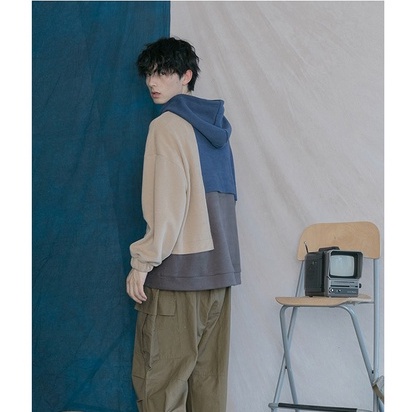 ÁO HOODIE NAM PHỐI 3 MÀU RETRO CÁ TÍNH l LOCAL BRAND TRUNG