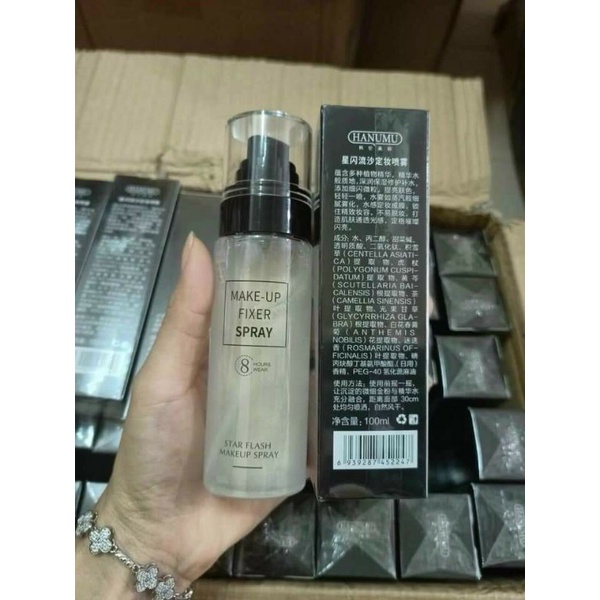 [Rẻ Vô Địch] XỊT KHÓA NỀN &amp; BẮT SÁNG CĂNG BÓNG LỚP MAKEUP SPRAY