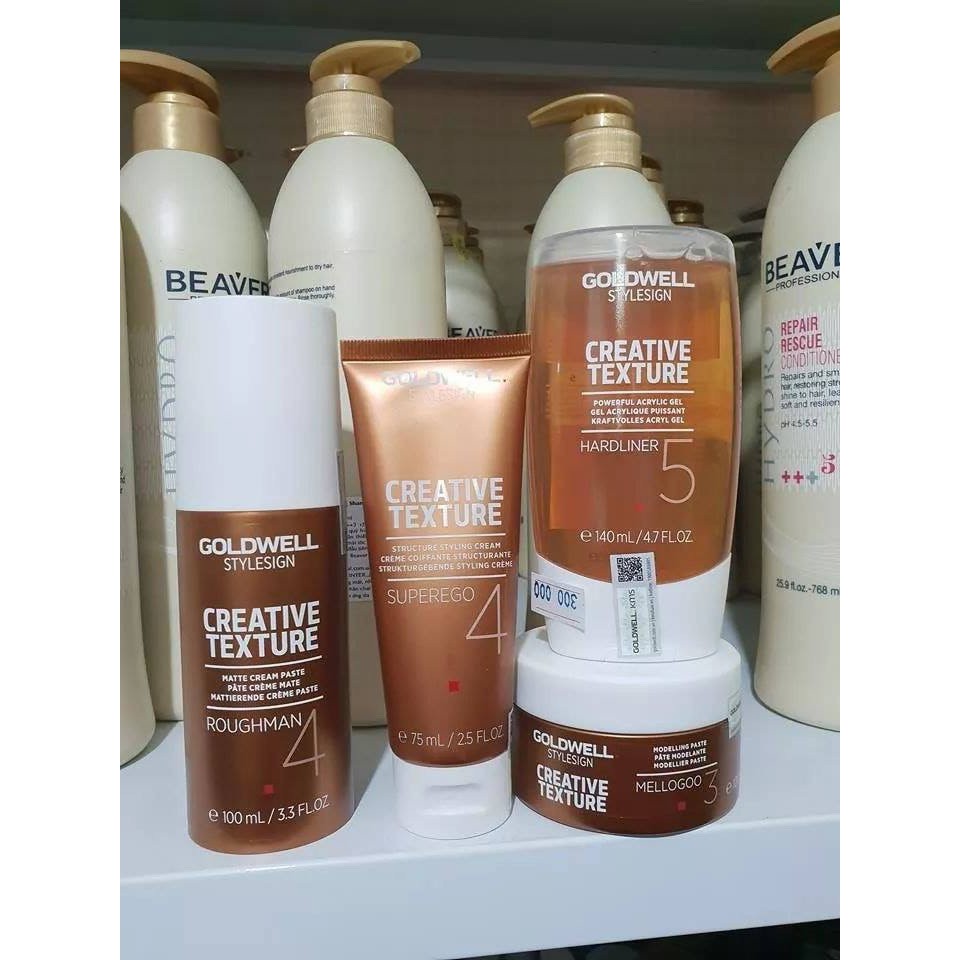 🌾Best Seller🎋Paste tạo kiểu Goldwell Roughman Creative Texture 100ml ( mẫu mới)