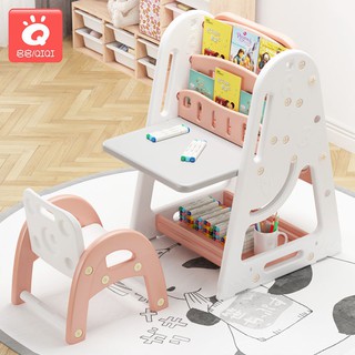 Bảng vẽ trẻ em từ tính bảng đen nhỏ giá đỡ gia đình loại giá sách đồ chơi trẻ em giá để trẻ