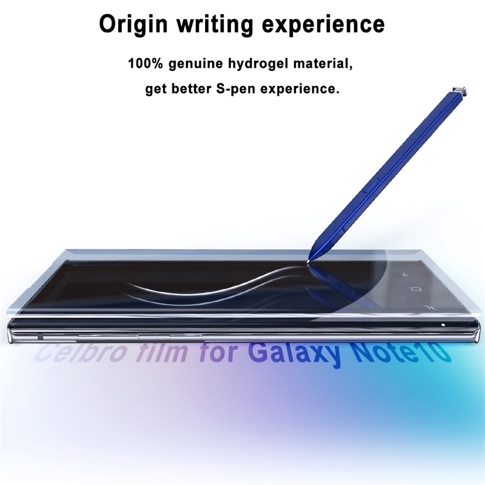 Miếng dán màn hình bằng TPU mềm siêu mỏng 3D HD cho Samsung Galaxy Note 10 / 10+ Plus