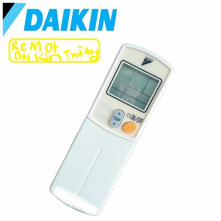 Remote Máy Lạnh Daikin Viền Đen - REMOTE MÁY LẠNH DAIKIN