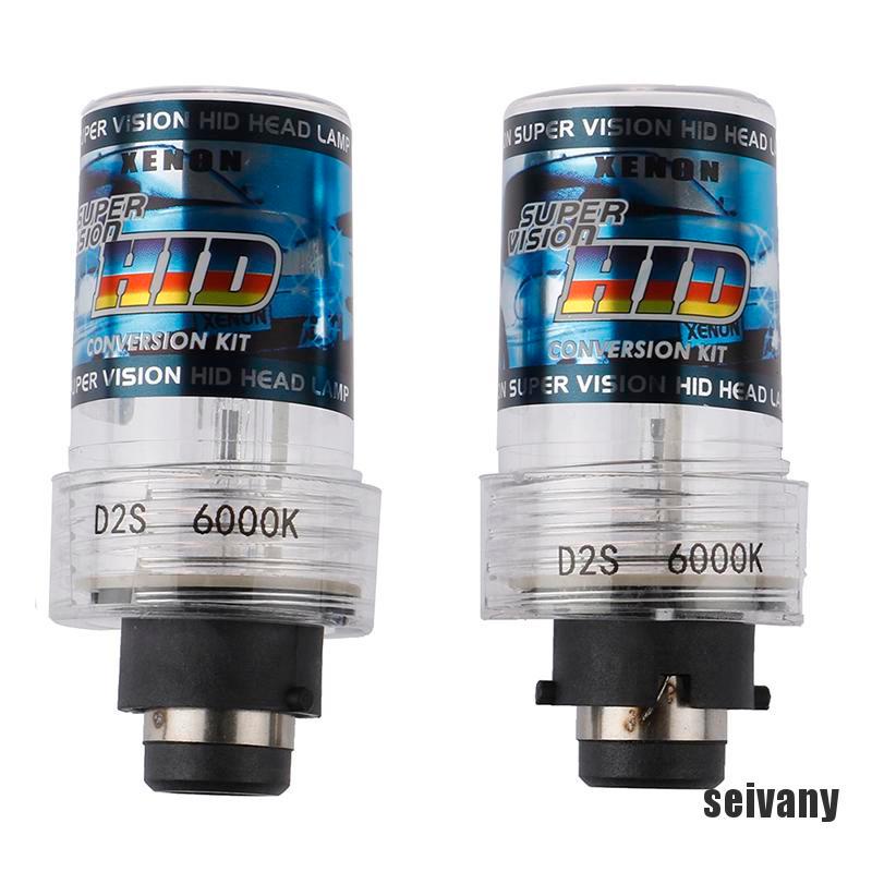 Cặp Bóng Đèn Xenon 55w 6000k D2S D2R D2C Hid Thay Thế Cho Đèn Pha Xe Hơi