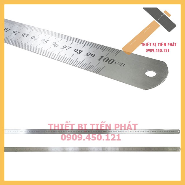 [ GIÁ SỐC ] Thước Lá Thép, Thước Kẻ Thép Inox 100% Chính Xác Đủ Các Size 30cm, 50cm, 60cm, 100cm, 150cm, 200cm