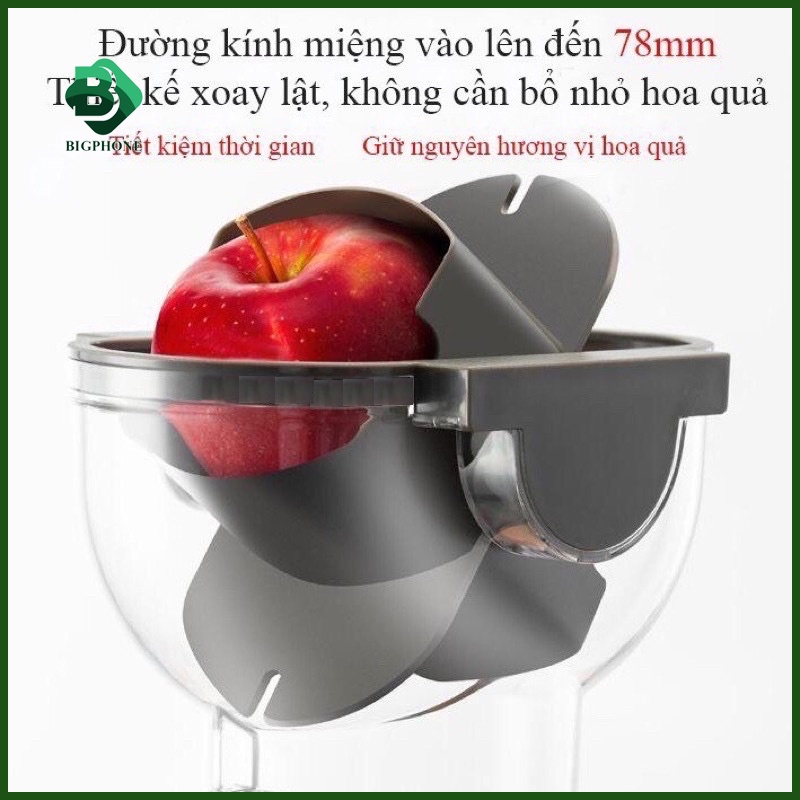 Máy Ép Chậm Rau Củ Quả Xiaomi BUD Công Suất Lớn 250W