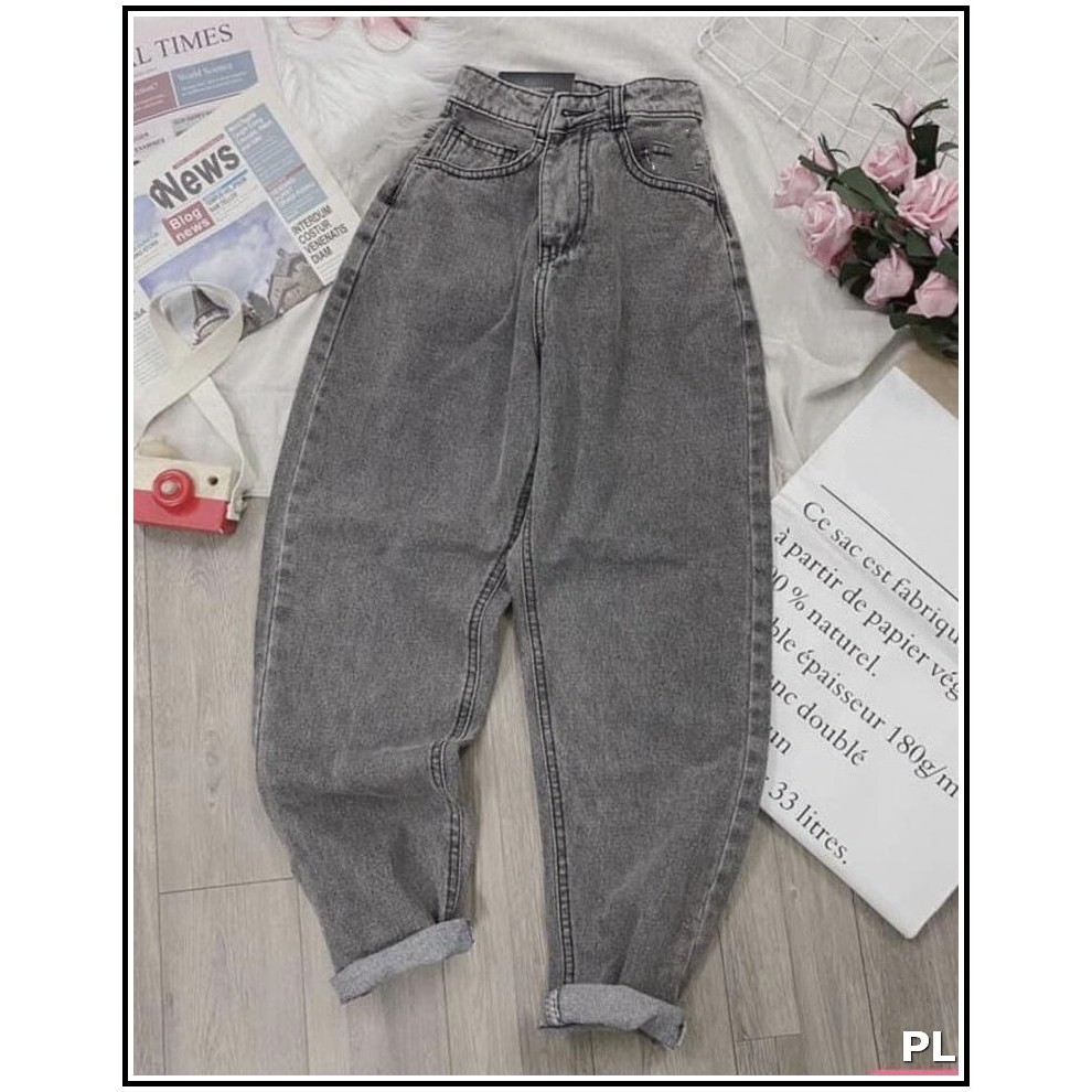 Quần jean nữ mẫu mới nhất ỐNG SUÔN DÀI trơn KHÔNG TUA LAI s1/10-163