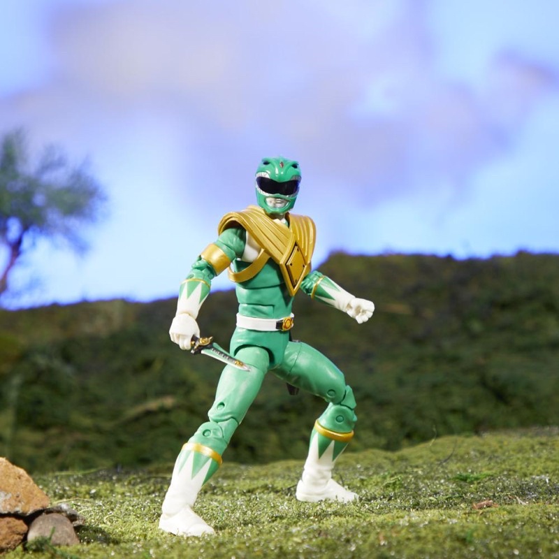 Mô hình nhân vật Hasbro ⚡ Power Rangers Lightning Collection ⚡ 6- inches Mighty Morphin Green Ranger