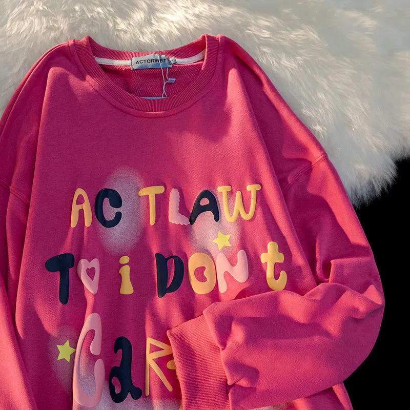 NRVP Áo Thun Nữ Dài Tay Cổ Tròn Thời Trang Hàn