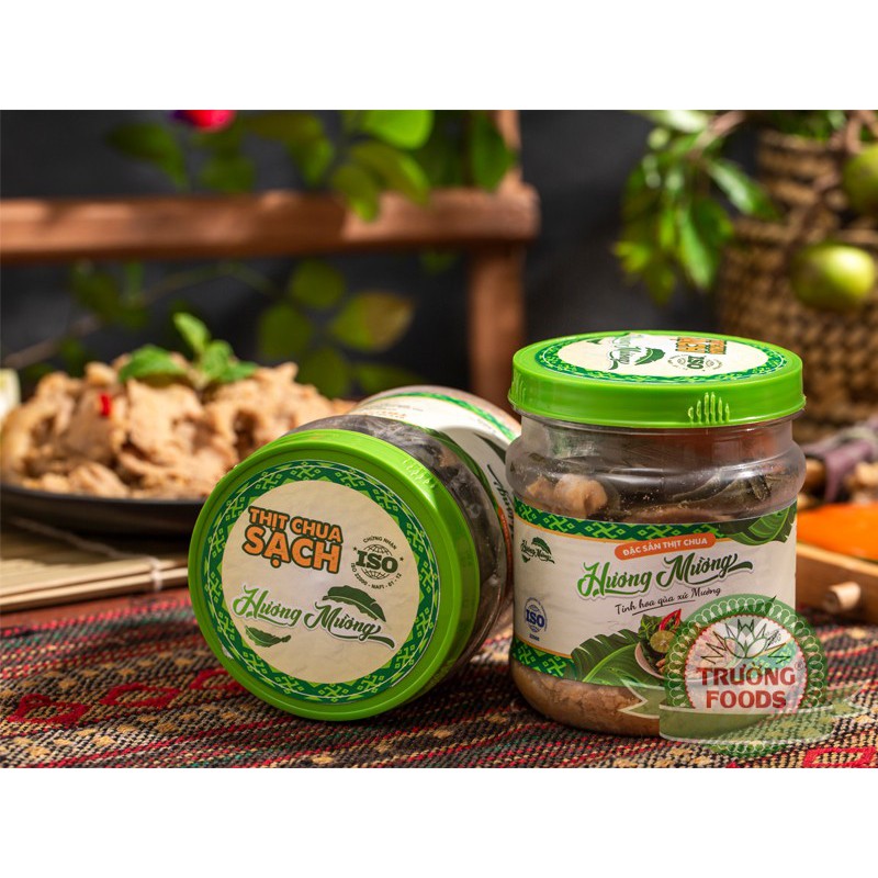 Thịt chua hương Mường TRƯỜNG FOODS (PHÚ THỌ)-thương hiệu thịt chua số 1 Việt Nam, đạt tiêu chuẩn VSATTP, OCOP 4 sao, ISO