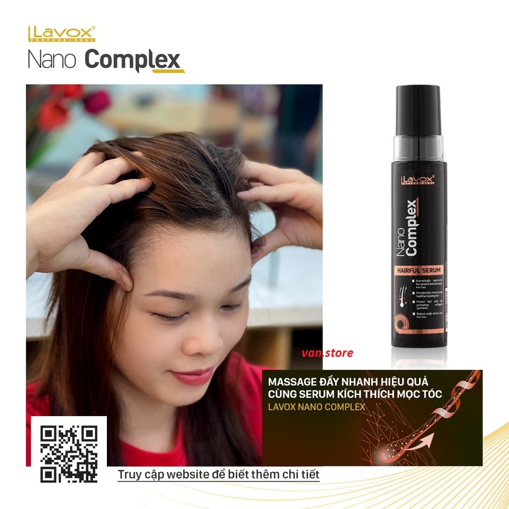 Serum Hỗ Trợ Mọc Tóc HAIRFUL NANO COMPLEX LAVOX - Sản Phẩm Mọc Tóc Cao Cấp - Tóc Mọc Nhanh - Không Lo Hói Đầu