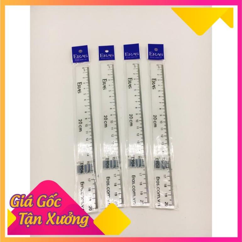 THƯỚC KẺ TRẮNG 20 CM E904, Thước kẻ học sinh, Sinh Viên văn phòng
