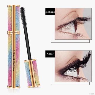 [Hàng mới về] Mascara sợi lụa dày 4d chống thấm nước chuốt mi cong dài tự nhiên