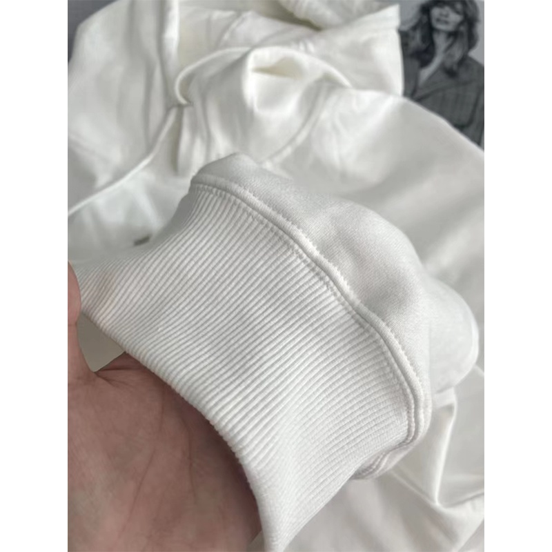 NRVP Áo Khoác Hoodie Tay Dài Dáng Rộng In Họa Tiết Phong Cách Hàn Quốc Dành Cho Nam Nữ