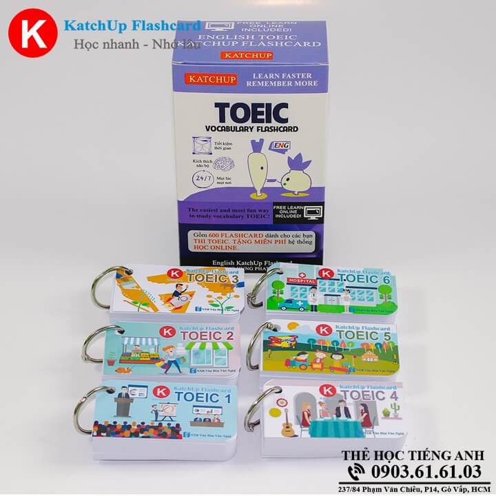 Bộ KatchUp Flashcard TOEIC – Best Quality