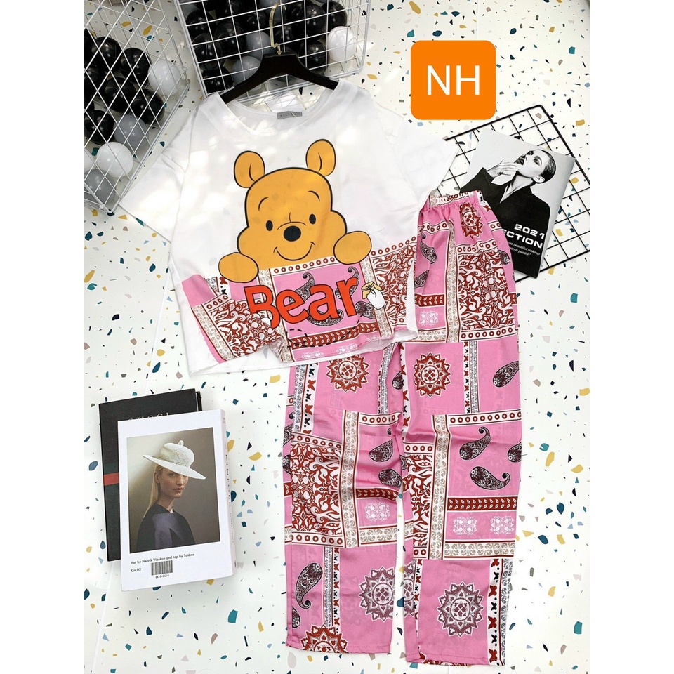 Đồ ngủ Satin bộ dài | BigBuy360 - bigbuy360.vn