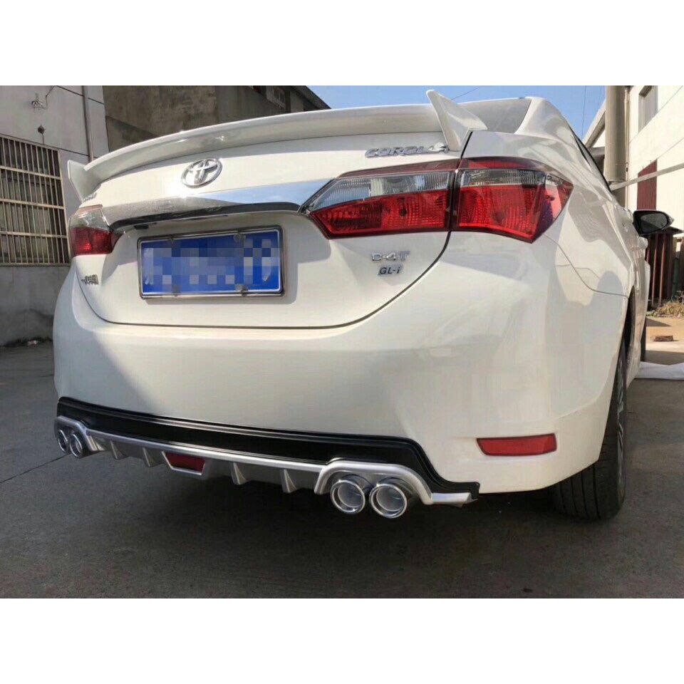 Lippo, Lip Chia Pô,Ốp Cản Sau Cho xe Toyota Altis Hàng Cao Cấp Loại 1