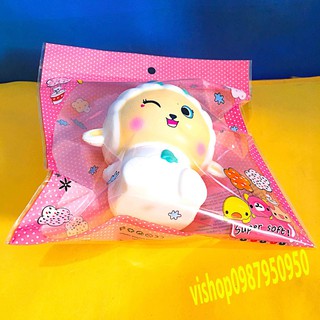 Squishy cô gái cừu trắng