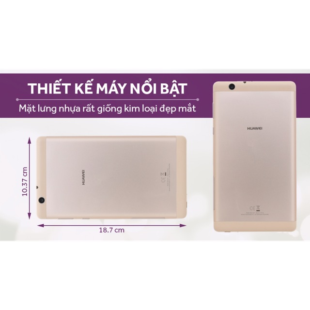 Máy Tính Bảng Huawei MediaPad T3 7.0 . Hàng cũ đẹp 90-95% .