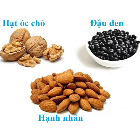 [NỘI ĐỊA HÀN QUỐC] SỮA HẠT ÓC CHÓ HẠNH NHÂN ĐẬU ĐEN &amp; MACCA HÀN QUỐC [THÙNG 24 HỘP x 190ML]