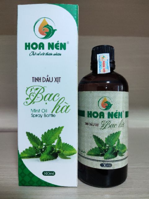 Tinh Dầu Bạc Hà Hoa Nén (10ml & 30ml)