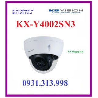 Camera IP Dome hồng ngoại 4.0 Megapixel KBVISION KX-Y4002SN3