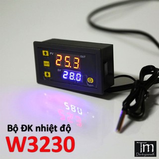 Điều khiển nhiệt độ kỹ thuật số W3230 cảm biến nhiệt AC 220V 10A