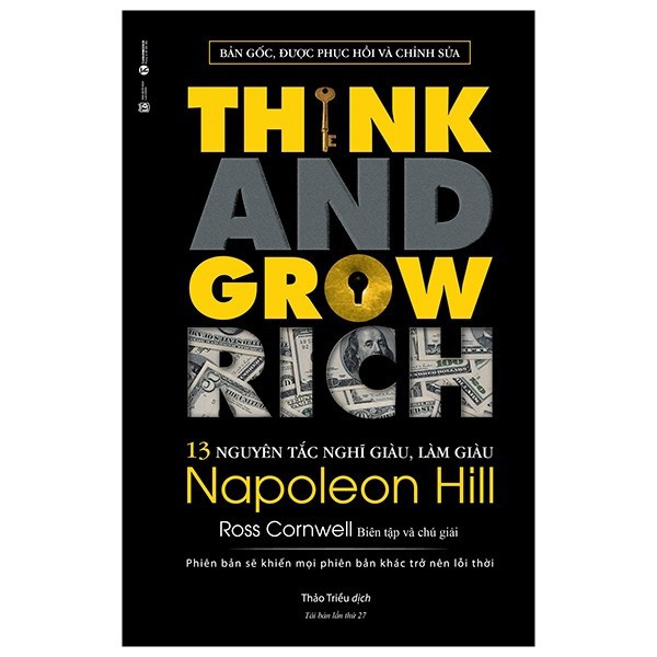 Sách - 13 Nguyên Tắc Nghĩ Giàu Làm Giàu - Think And Grow Rich