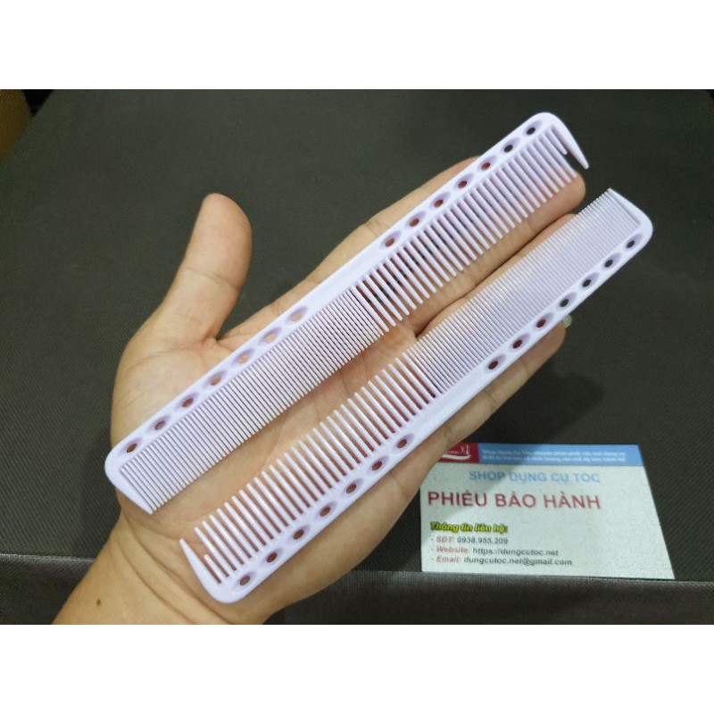 Lược Cắt Tóc Nam Nữ Ys Park Mẫu Dài 18cm Chịu Nhiệt Chải Bám Tóc.