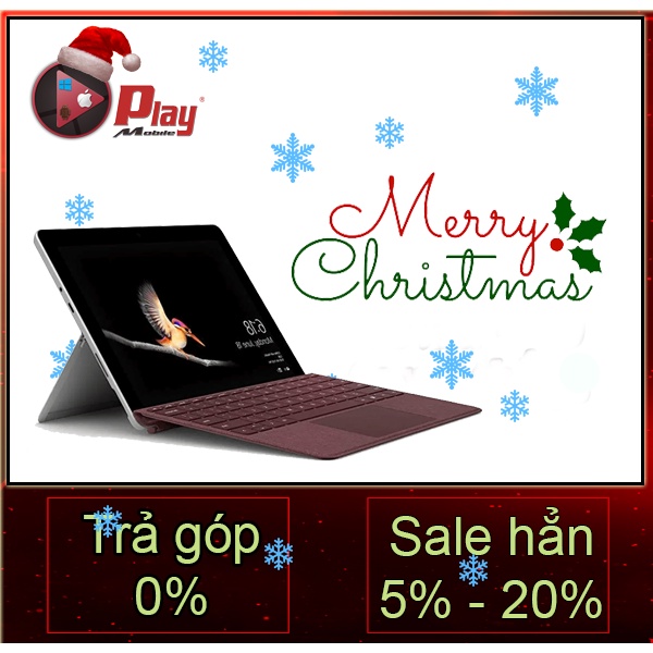 Máy tính bảng Microsoft Surface Go 1 | Chip Pentium Gold 4415Y | Đầy đủ phụ kiện type cove và Sạc | Tại Playmobile