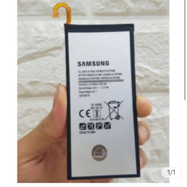 Pin xịn mới zin 100% cho samsung galasy J7 plus