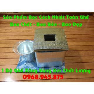 Mẫu mới Bộ ghế xông vùng kín bằng tre đầy đủ cho các chị em sau sinh và người bị phụ khoa