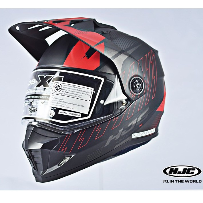 [CHÍNH HÃNG] Mũ bảo hiểm FullFace Dual Sport HJC DS-X1 Gravity MC1SF Adventure - Mũ cào cào