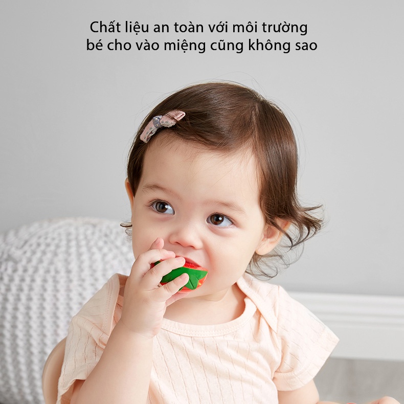 Đồ chơi trẻ em, đồ chơi cắt hoa quả và rau củ giúp bé nhập vai làm đầu bếp có hộp đựng Kub