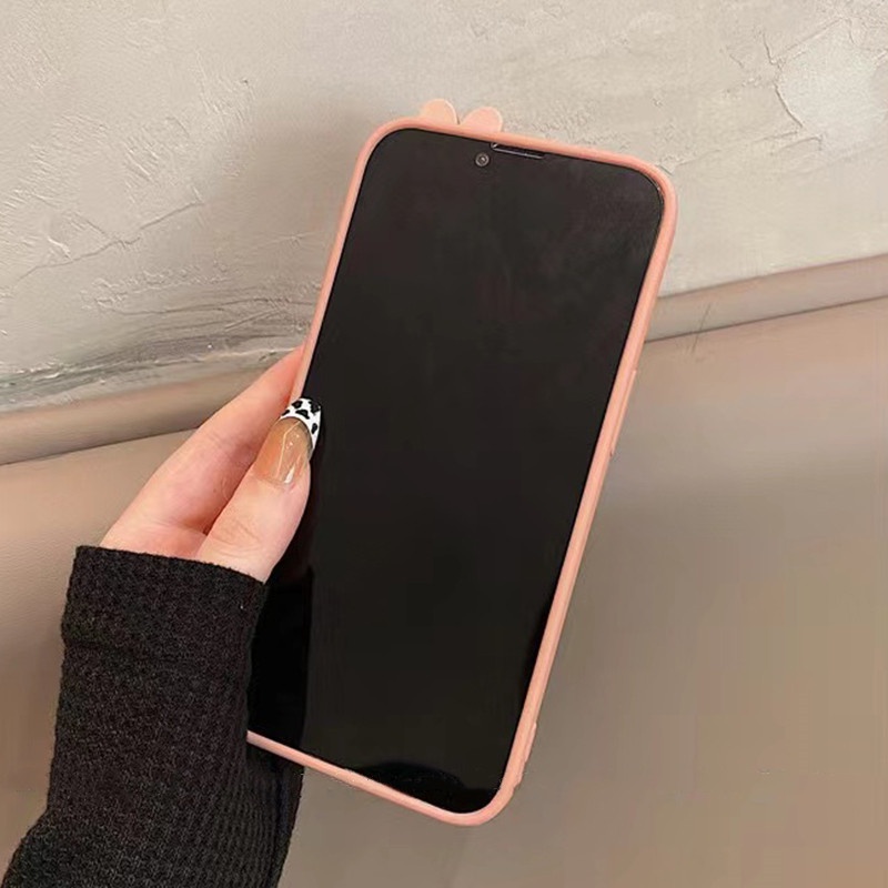 Ốp điện thoại họa tiết thỏ và cherry cho iPhone 13Pro Max 13Pro 13 12ProMax 12Pro 12 11 Pro Max IX Xs Max XR 7 8 Plus | BigBuy360 - bigbuy360.vn