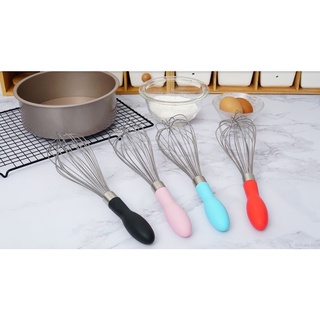 Phới lồng đánh trứng cán silicon Unibaker 32cm