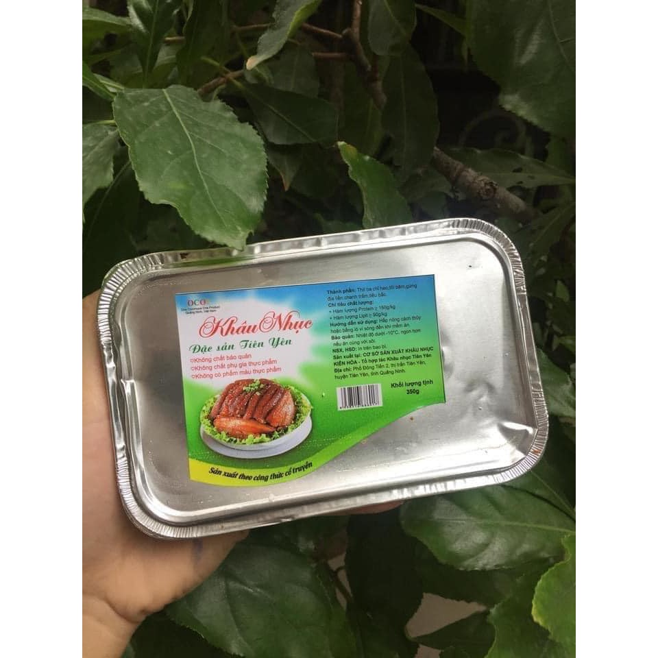 Khâu nhục Tiên Yên hộp 350g - Thịt kho đặc sản Tiên Yên