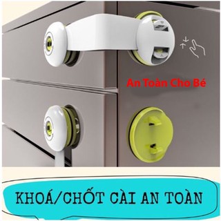 Chốt cài tủ, tủ lạnh, ngăn kéo an toàn