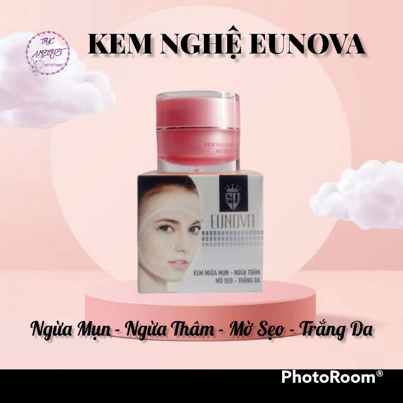 KEM NGỪA MỤN NGỪA THÂM MỜ SẸO TRẮNG DA EUNOVA NGHỆ