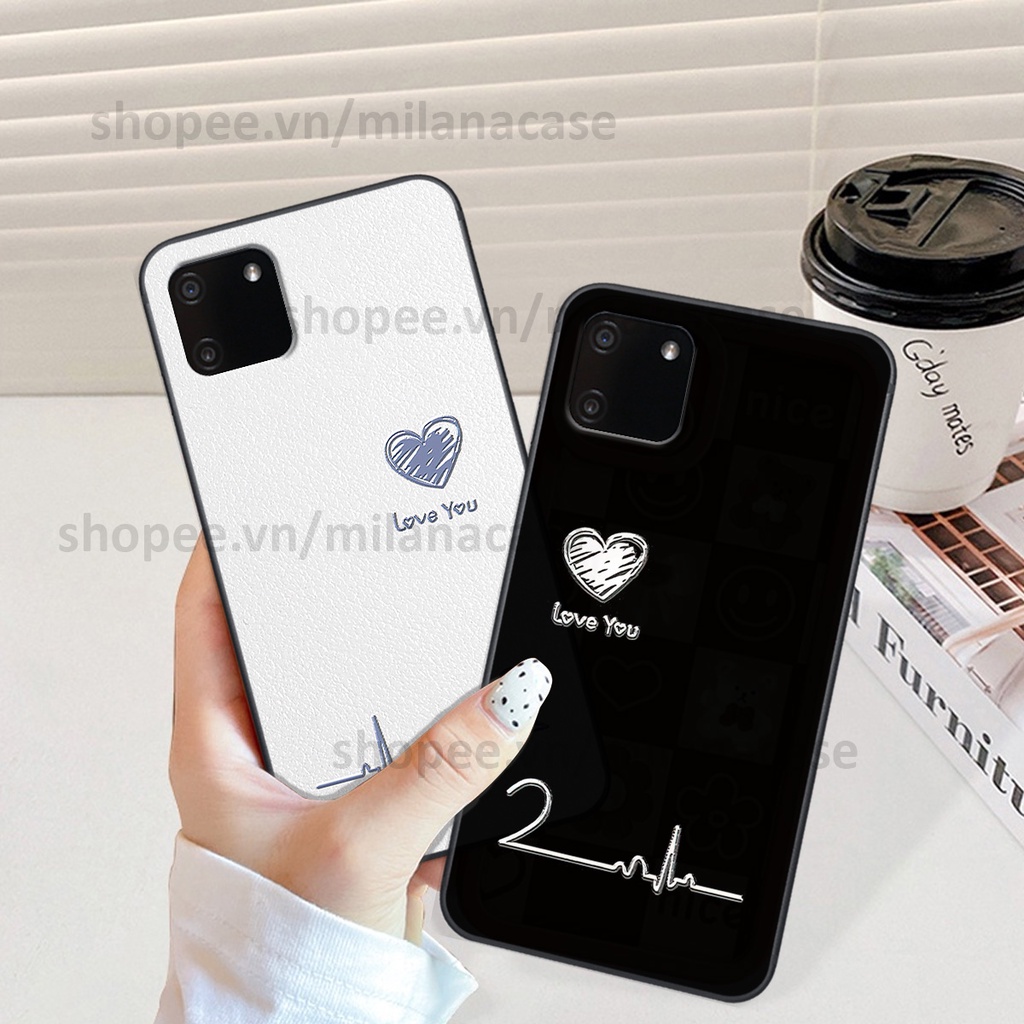 Ốp Realme C11 2020 in hình caro trái tim siêu đẹp, siêu nét đầy phong cách cá tính