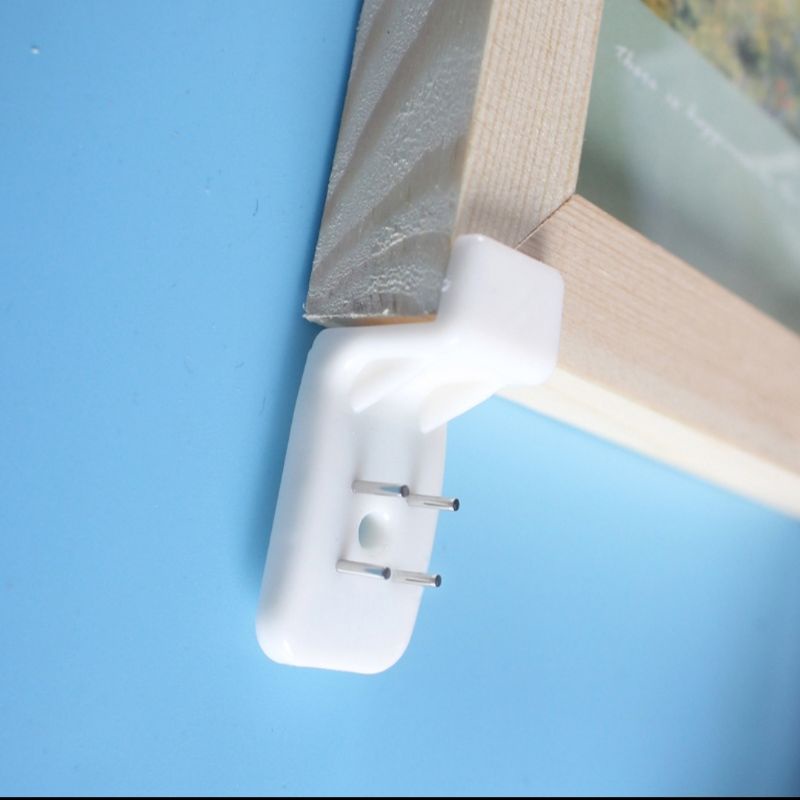 Set 100 móc đóng đinh treo vật dụng, đỡ khung tranh, ghim tường, móc 3 chân, 4 chân