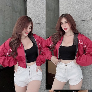 Áo Khoác Lửng Chất Liệu Phi Lụa Sang Chảnh FREE SHIP TOÀN QUỐC Mẫu Chống Nắng  Chống Tia UV Cực Kì Tốt Croptop