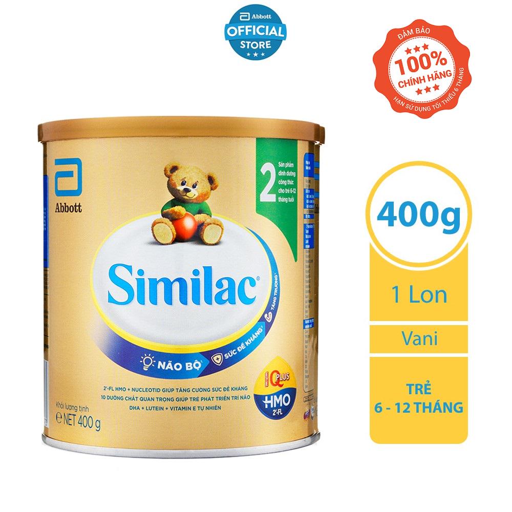 Sữa bột Similac Eye-Q 2 400g HMO Gold Label