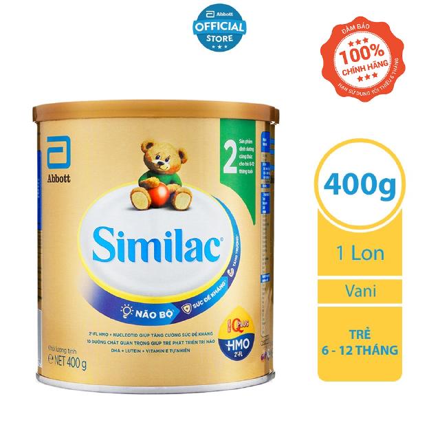 SỮA SIMILAC IQ SỐ 2 400G 6-12 THÁNG