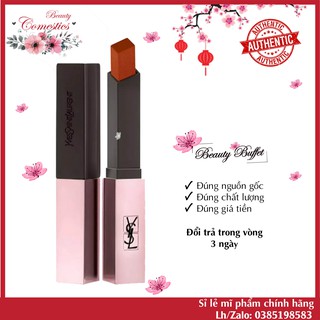 YSL The Slim Glow Matte Lipstick 2020 full box CHUẨN AUTH 100% ĐỦ BILL, HOT SALE mùa đông