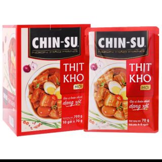 GIA VỊ KHO THỊT CHINSU TÚI 70G